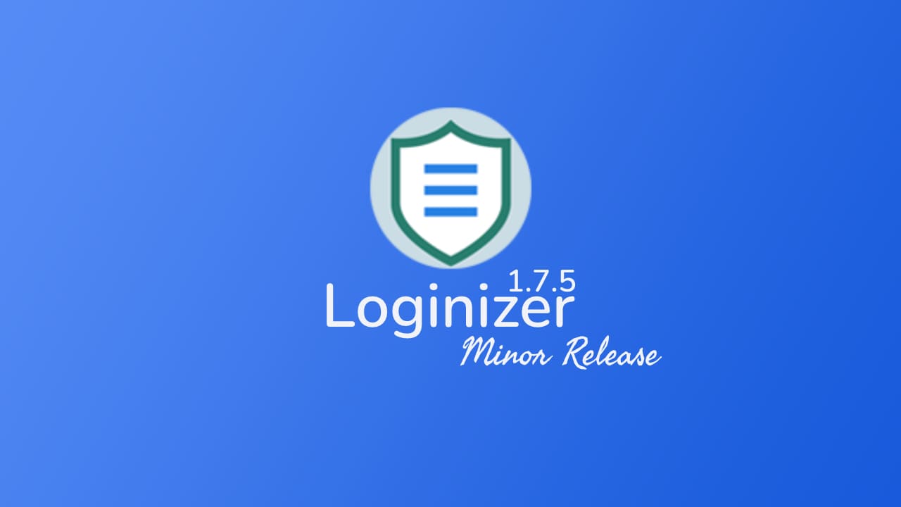 Loginizer Version 1.7.5 Launched